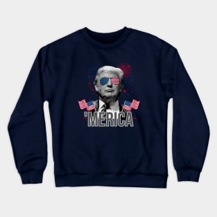 Trump 4th of July Crewneck Sweatshirt